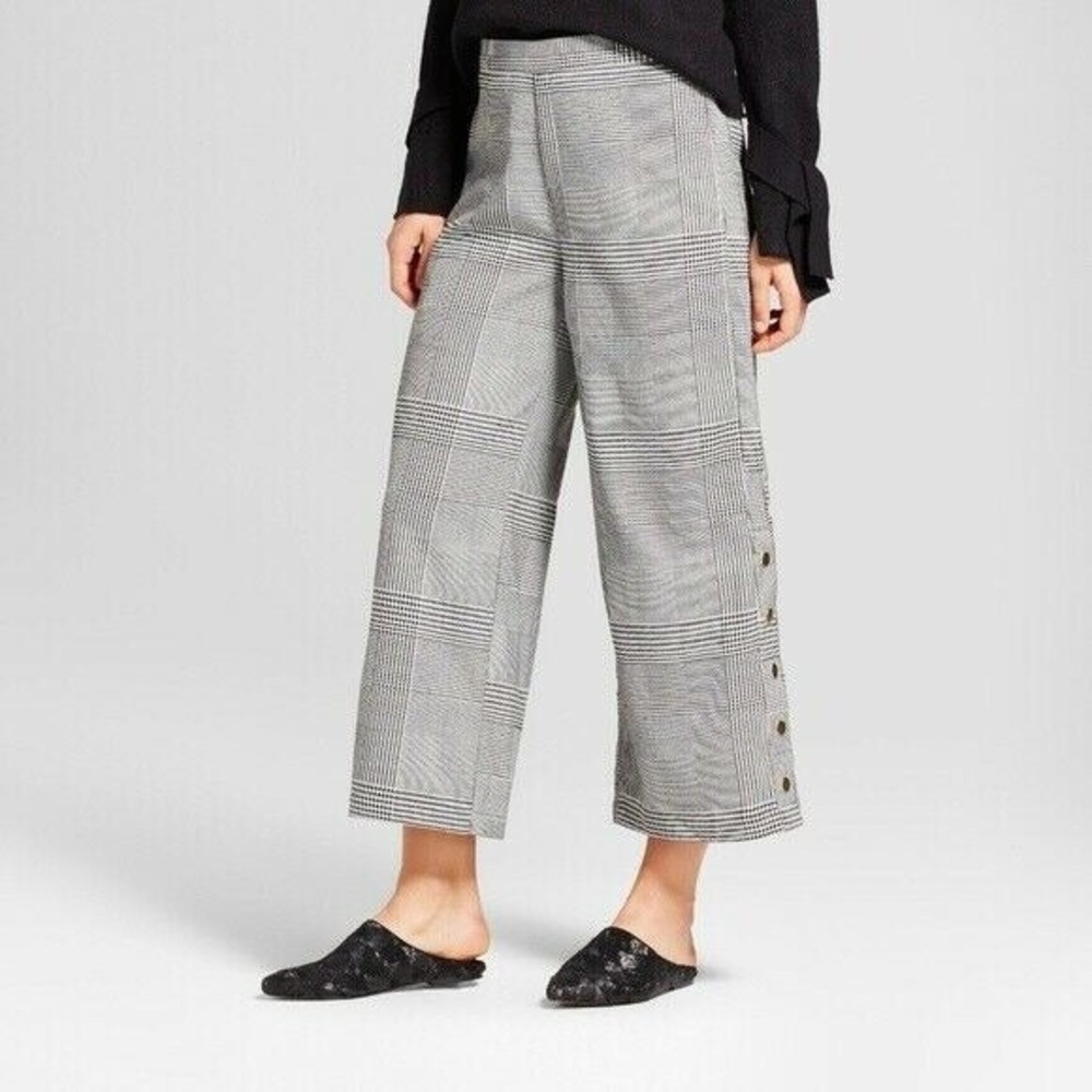 Who What Wear Trouser Pants High Rise Wide Leg